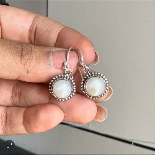 Pearl Drop Earring-AS3226