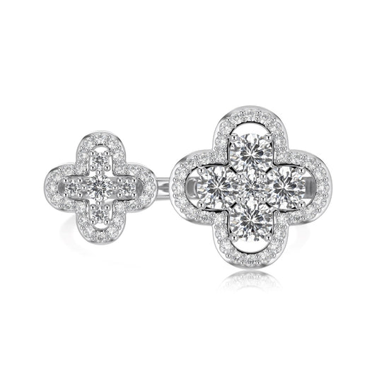 Star Ring- 120981-S-W-WH
