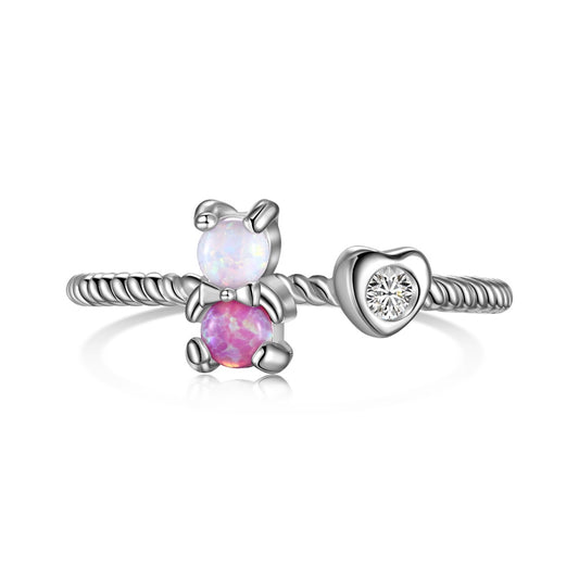 Teaddy Ring-120865-S-W-CS