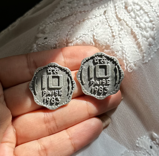 Coin earring