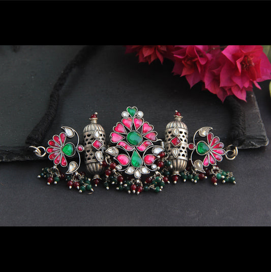 Kundan royal necklace-AS2934