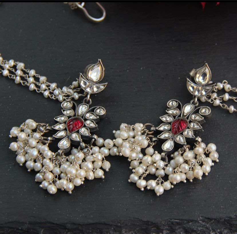 Kundan Earring-AS2936 – Artsilver