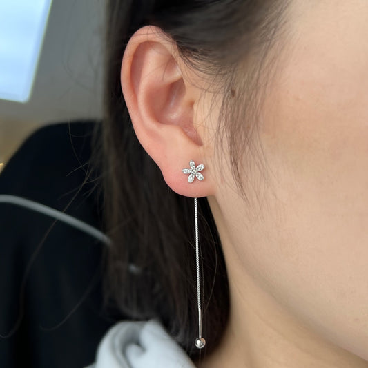 Drop earring-ASDY110070-S-W-WH