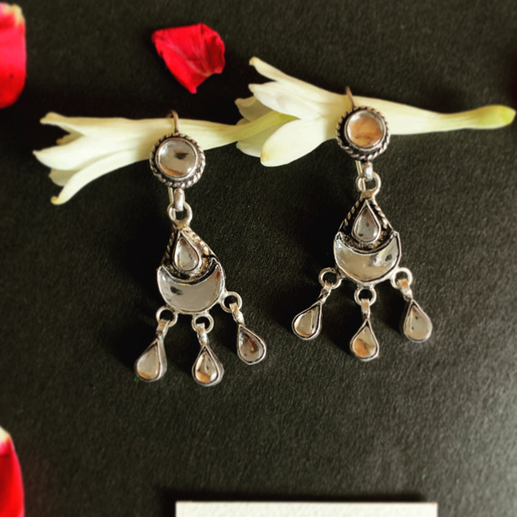 Glass Drop Earrings - AS569