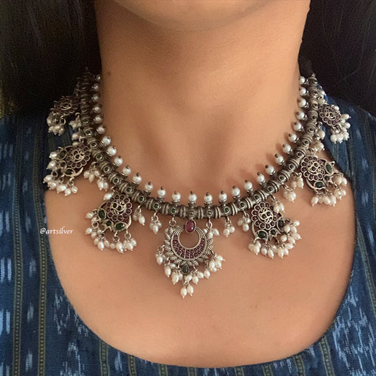 TEMPLE JEWELLERY NECKLACE -(AS656)