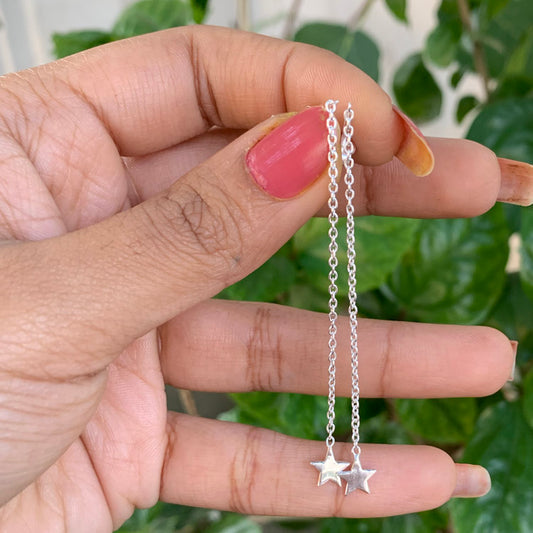Star earrings -(AS1313)