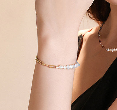 Bracelet pearl -ASGPB01
