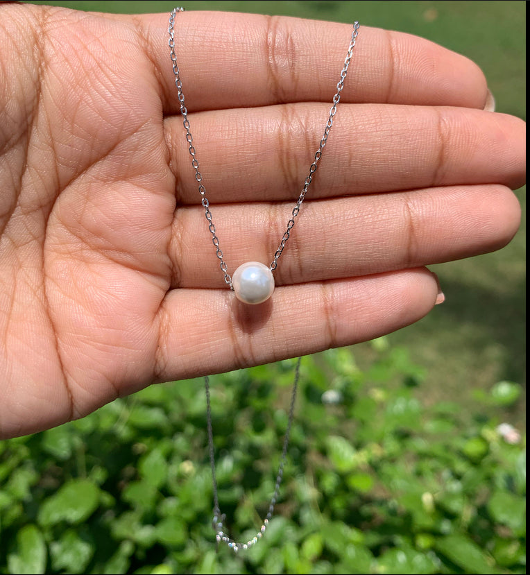 PEARL PENDENT WITH CHAIN-ASDY190283-S-W-NA