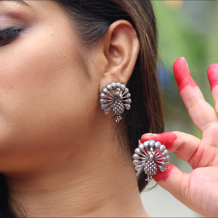 Peacock Studs -AS2994