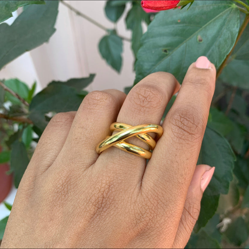 Statement cocktail ring -AS0027