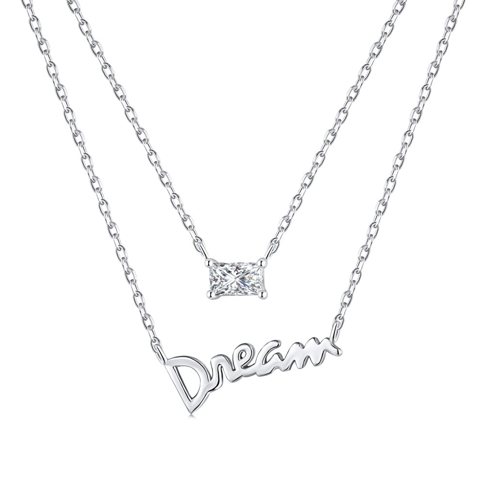 DREAM CHAIN WITH PENDENT-ASDY190142-S-W-WH