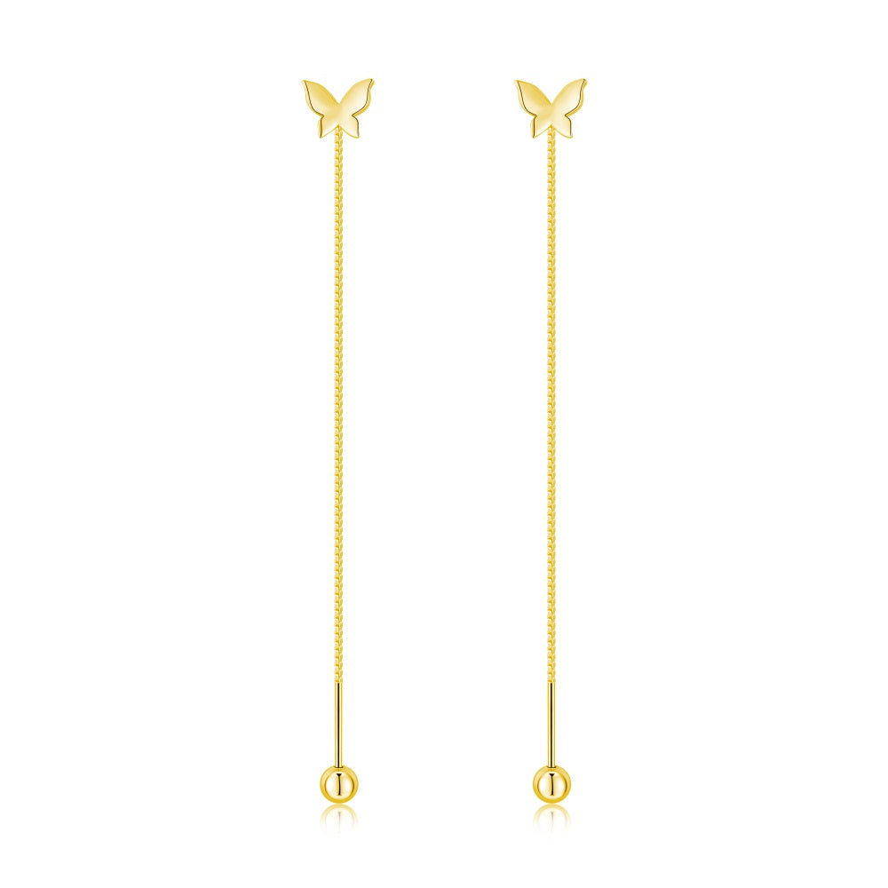 Drop earring-ASDY110071-S-G-NA