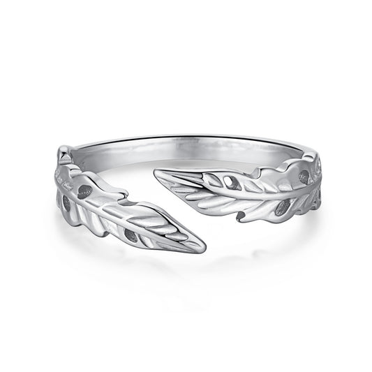 Leaf Ring-ASDY120175-S-W-NA