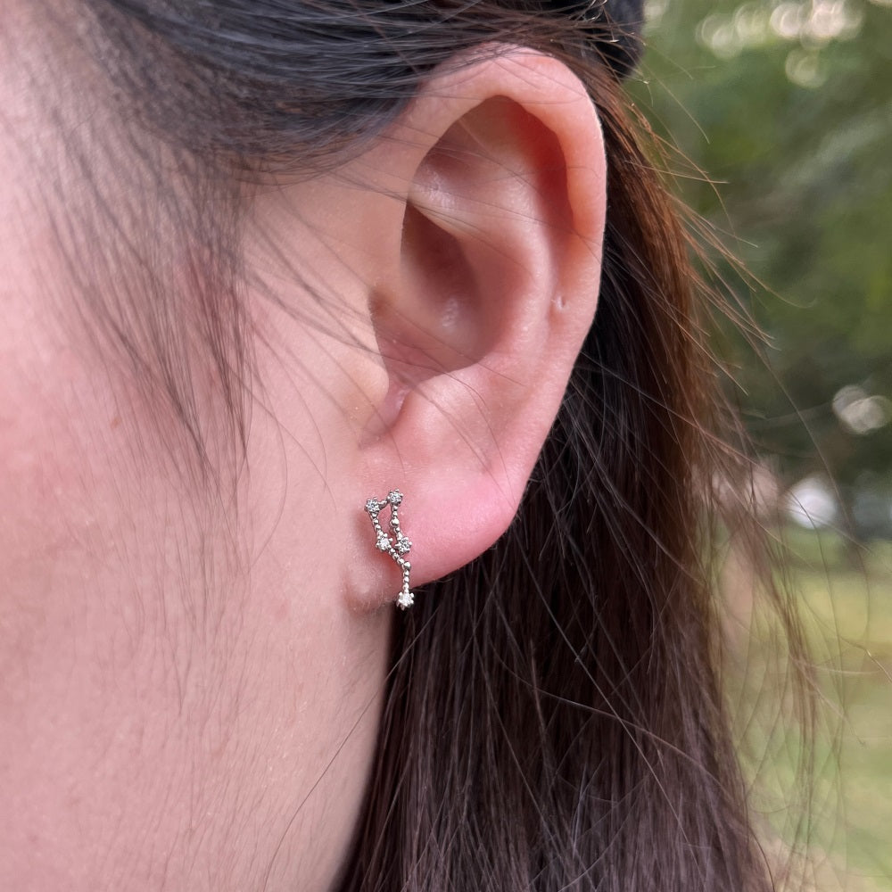 Aquarius small Studs -ASDY58
