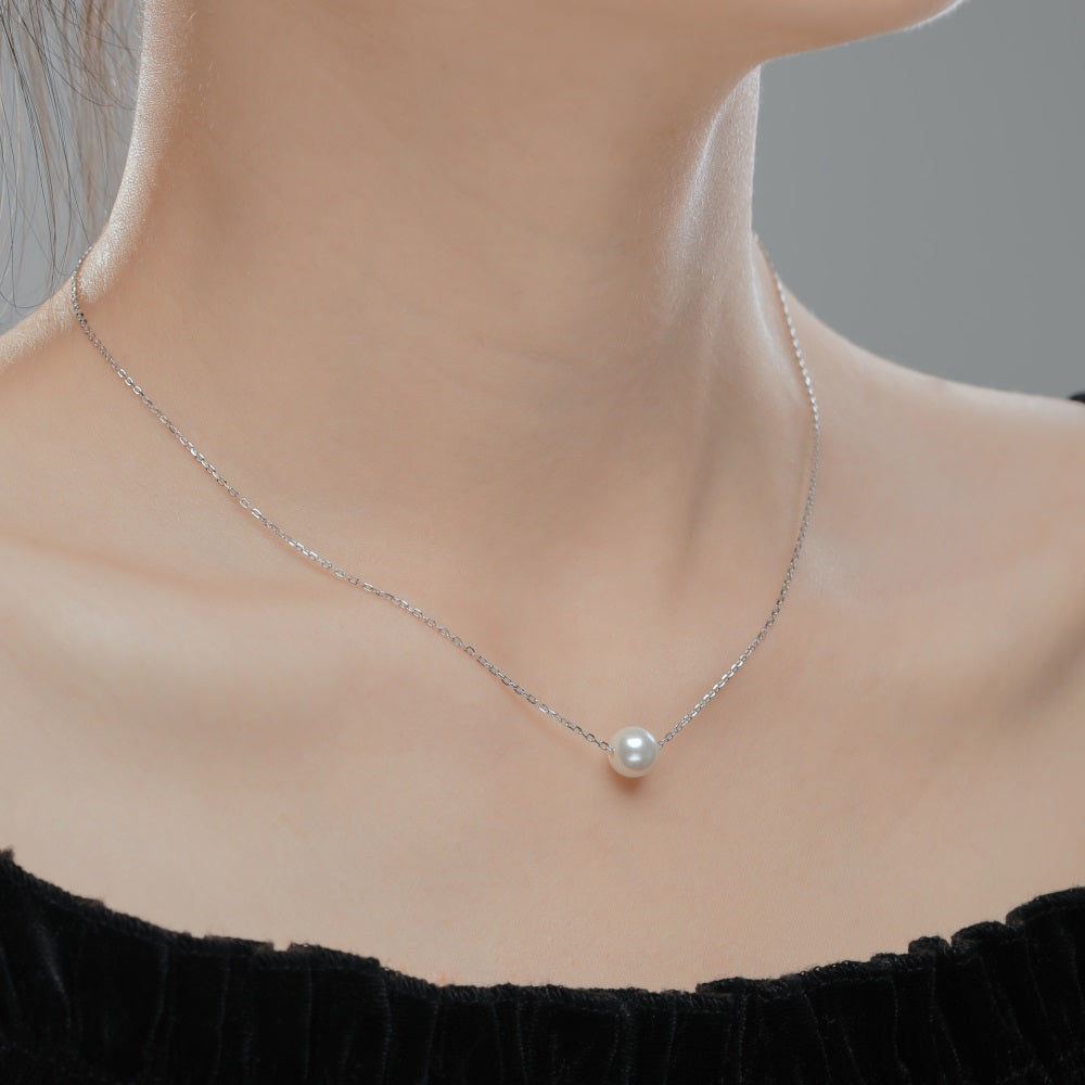 PEARL PENDENT WITH CHAIN-ASDY190283-S-W-NA