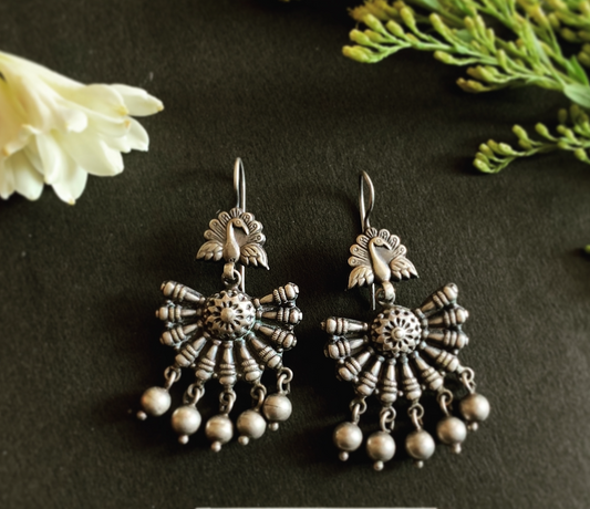 Peacock earring -AS2073