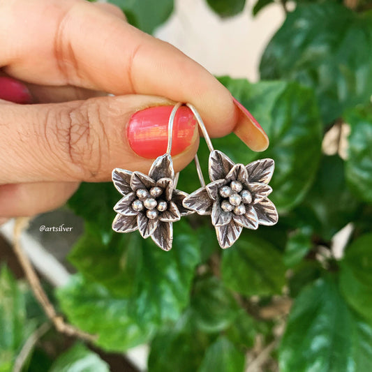 Flower earring -AS1659