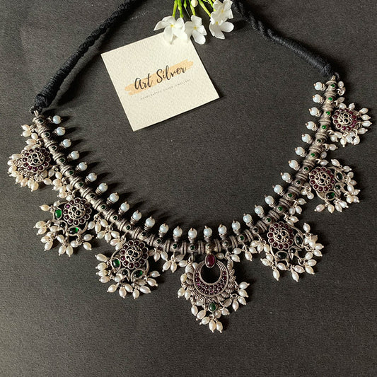 TEMPLE JEWELLERY NECKLACE -(AS656)